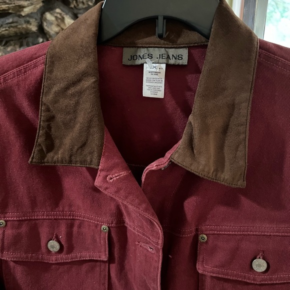 Jones Jeans NWT Rust Jean Jacket - Picture 2 of 6